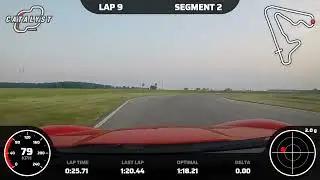 C6 Z06 Toronto Motorsports Park new PB 1:18.2