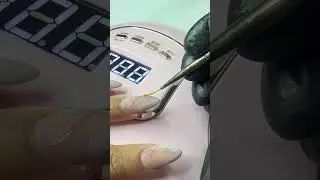 Chrome nail art in hindi#nailstyle #naildesign #naildesign