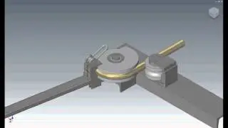 Tube bending simulation