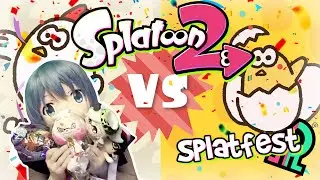 Splatoon 2 Egg VS Chicken! Splatfest Time Team Egg! Kigurumi Cosplay Stream~ 着ぐるみ