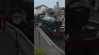 7828 Odney manor on the WSR steam gala 18th October 2025