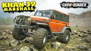 KHAN 39 Marshall Suspension Test - SnowRunner