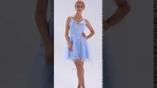 Short A-line Lace and Tulle Homecoming Prom Dress VA29439