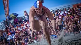 final women  beach flags - Lifesaving world championships rescue