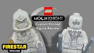 FirestarToys' Custom Printed LEGO Moon Knight Figures! | Minifigure Review
