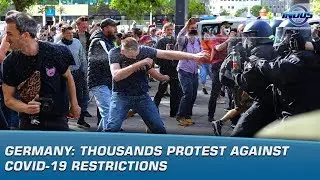 Germany: Thousands protest against COVID-19 restrictions | News Bulletin | Indus News
