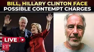LIVE | Republicans push contempt against Bill, Hillary Clinton over Epstein probe | House hearing