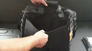 GES Tactical laptop bag and Domiso laptop sleeve product review