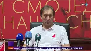 Fudbaleri Vojvodine i Čukaričkog sutra na stadionu 