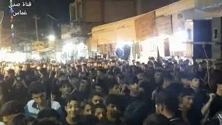 موكب شباب العباس  الليله الثالثه من شهر محرم الحرام ١٤٤٥ اهالي غماس