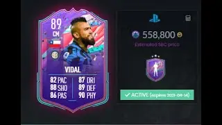Великолепный ARTURO VIDAL 89 ! Наконец то дождались жетоны !