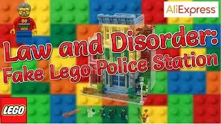 Полицейский участок AliExpress LEGO &mdash; что может пойти не так? #lego #modular #aliexpress #legocity