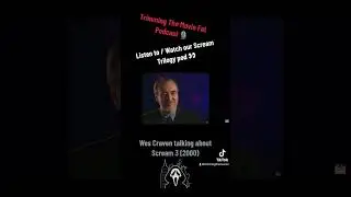 #wescraven talking about #scream3 (2000)