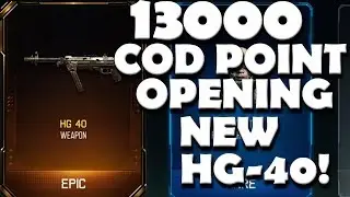 13000 Black Ops 3 COD points opening! New weapon HG-40! New gestures!!