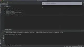 If statements using Python in PyCharm