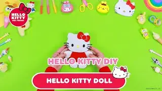 Make a Hello Kitty Felt Doll! | Hello Kitty DIY