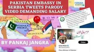 Pakistan Embassy in Serbia mocks Imran khan over inflation, demands salary.#trending  #nayapakistan