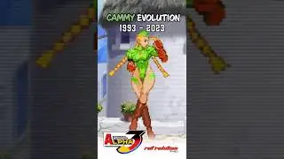🎮 CAMMY Evolution (1993 &ndash; 2023) #streetfighter #cammy