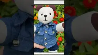 Crafting memory bear with me #memorybear #handmadecraft