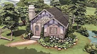 SMALL STARTER 🏡 Base Game & Get Together | The Sims 4 Speed Build