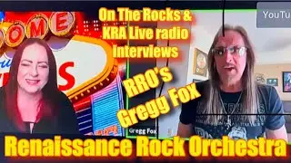 The Best Of Las Vegas musician Gregg Fox radio interviews w/ On The Rocks about rock show RRO music