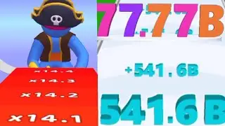 Lets Play New Satisfying Android Math Gameplay Number Shooting Run Vs Layer Man 3D
