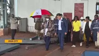 The ban on exportation of raw materials still stands, Museveni commissions Agi steel plant in Jinja