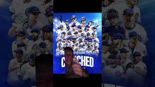 Cubs fan reacts to the Cubs clinching a playoff berth!! #chicago #greenscreen #chicagocubs #playoffs