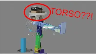 Clockwork Torso with more bearings??? - Humanoid Robot VLOG week 4/5