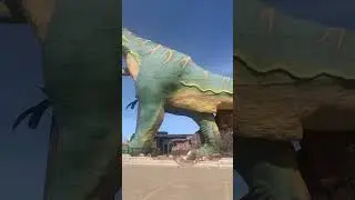 World&rsquo;s Biggest Dinosaur | Drumheller Alberta Canada T-Rex Landmark Attraction Short