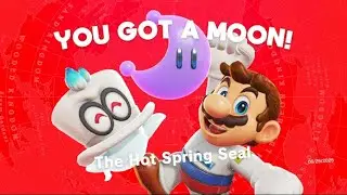 Difficult Cappyless Moons In Seaside | Super Mario Odyssey