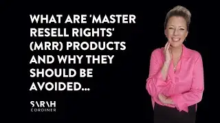 What Are 'Master Resell Rights' (MRR) Products and Why They Should Be Avoided...