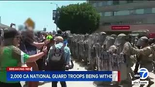 2,000 National Guardsmen being withdrawn from LA