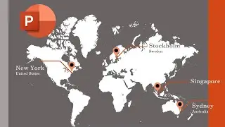 👍 STEPS: PowerPoint Animation Tutorial - Map Location | Troubleshooting