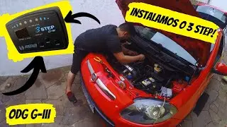 INSTALAMOS O 3 STEP ODG G-III NO PALIO 1.6 16v BOBINA DUPLA E SAIMOS PRA TESTAR!!! DIY