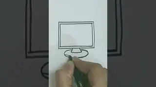 Television 📺 drawing.
