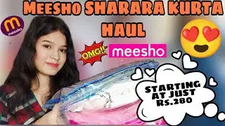 Meesho Haul 😍| Meesho Suit/kurti Haul for festive season | Starting at Rs.280 | Honest Review