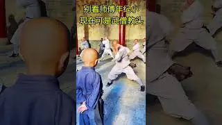 Shaolin Temple's smallest martial monk instructor.少林寺最小的武僧教头#kungfu  #shaolin