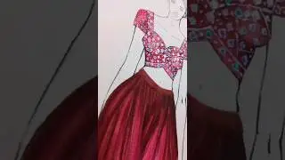 hand drawn watercolor fashion illustration #fashionillustration #handdrawn #watercolor
