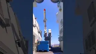 What Happens When a NAVY WARSHIP Launches a Harpoon Missile?