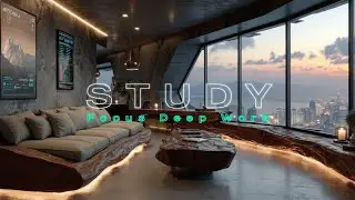 Музыкальный фон для глубокой работы и учебы в роскошном офисе