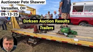 Auction Results Trailers Gooseneck | Moritz Dump | Livestock | Utility - 09-13-25
