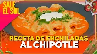 Receta de Enchiladas al chipotle con Gaby Ram&iacute;rez y Mauricio Mancera | Sale el Sol