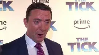 The Tick - Blue Carpet Premiere  Soundbites ||  Peter Serafinowicz - 