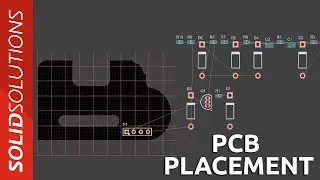 Learn SOLIDWORKS PCB - PCB Placement