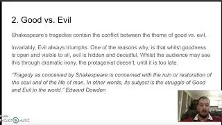 Macbeth conventions of a Shakespearean tragedy