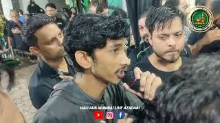 Kamre Bani Hashim Ya Ghazi Abbas | 8th Moharram 2023 | Anjuman Haidery Hallaur | Surkhuru Hallauri |