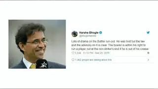Ashwin Mankading Butler Run Out Sparks   Cricketers Reactions on This 2