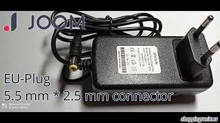Power Adapter 12V 3A EU-Plug e connettore da 5.5mm*2.5mm