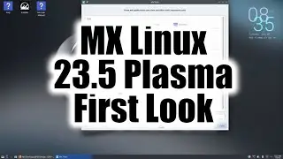 MX Linux 23.5 KDE Plasma: первый взгляд